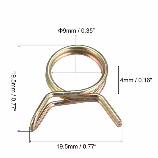 Зажим топливного шланга 5
